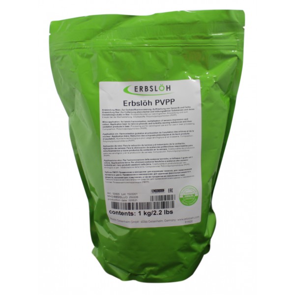 Erbslöh PVPP 1 kg Packung (ehemals Polyclar V)