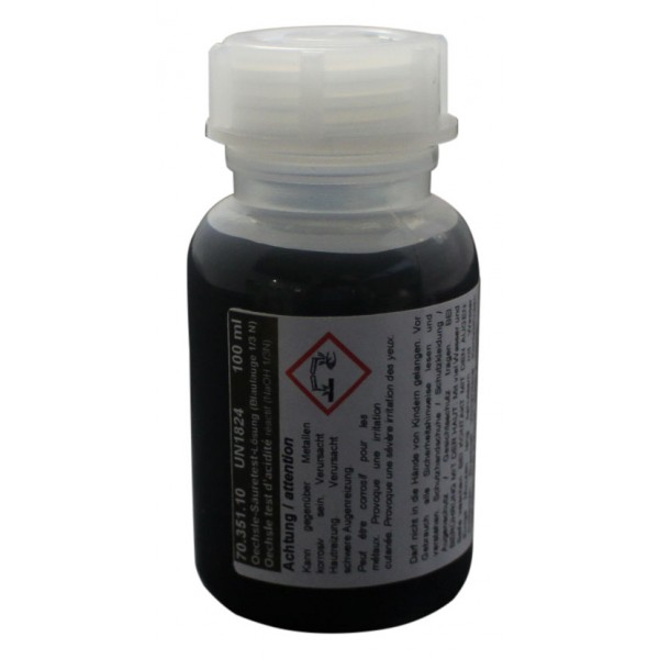 Oechsle-Säuretest-Lsg. 100 ml UN 1824 